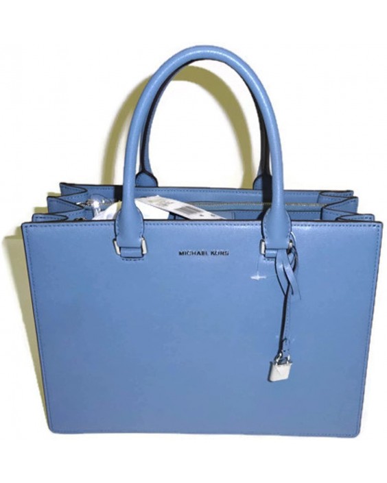 Kabelka Michael Kors Sutton Medium Gusset Satchel Denim