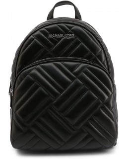 Kabelka Michael Kors Abbey Kožená Quilted Backpack Tote - Black