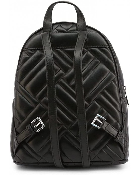 Kabelka Michael Kors Abbey Kožená Quilted Backpack Tote - Black