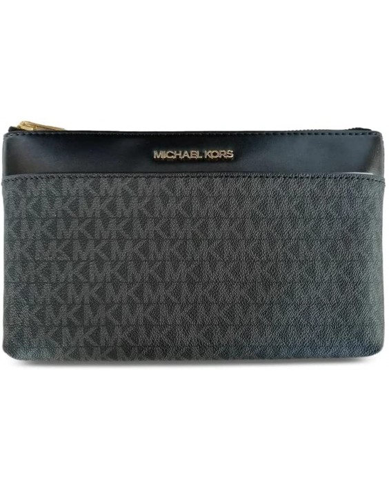 Kabelka Michael Kors Maisie Large Pebbled Kožená 3-in-1 Tote Black MK Signature