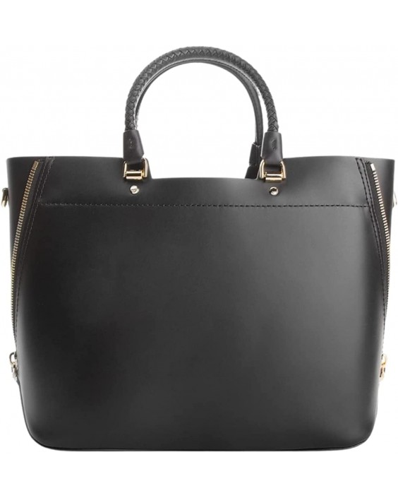 Kabelka Michael Kors Blakely Ladies Medium Kožená Satchel, Black/Gold