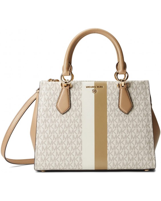 Kabelka Michael Kors Marilyn Medium Satchel Vanilla Multi One Size