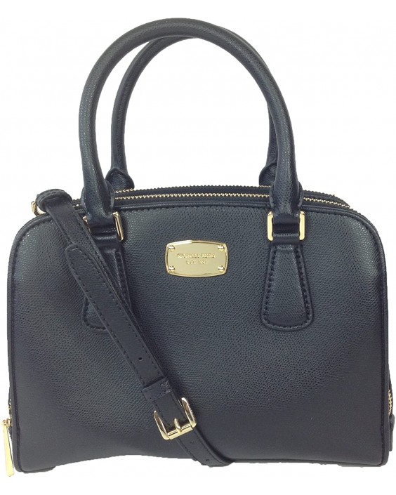 Kabelka Michael Kors Reese Medium Kožená Satchel Crossbody, Black