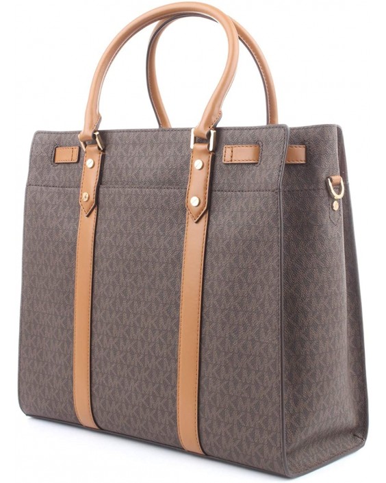 Kabelka Michael Kors Nouveau Hamilton Large Tote Brown/Acorn One Size