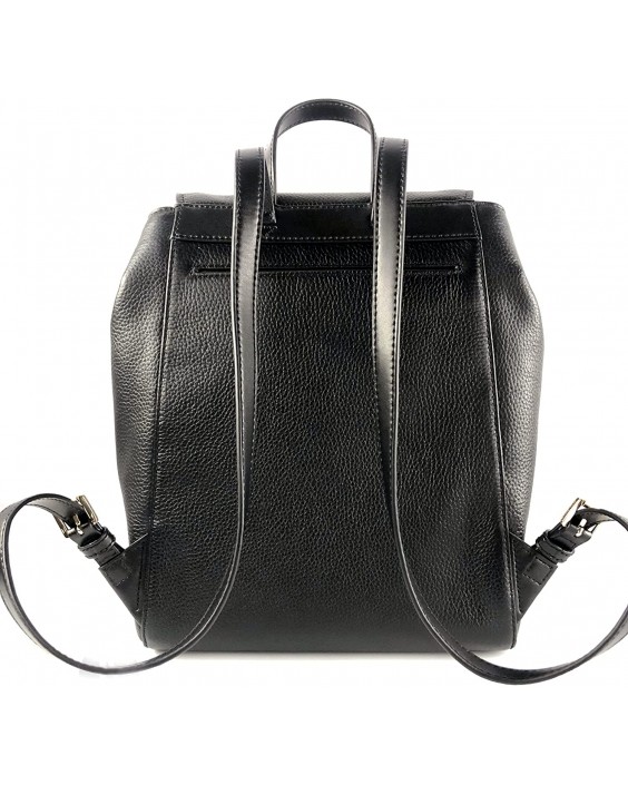 Kabelka Michael Kors Ginger Medium Drawstring Kožená Backpack - Black