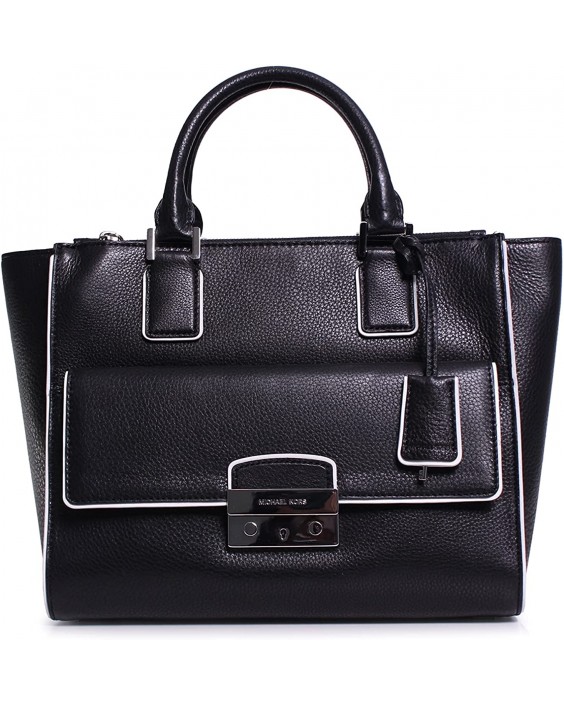 Kabelka Michael Kors Large Audrey Satchel in Black