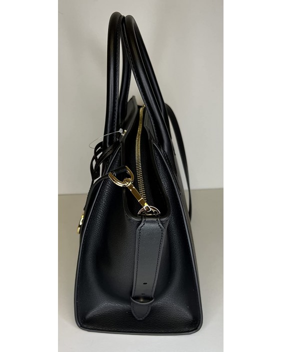 Michael Kors Avril Large Top-Zip Satchel bundled with Trifold and Michael Kors Purse Hook