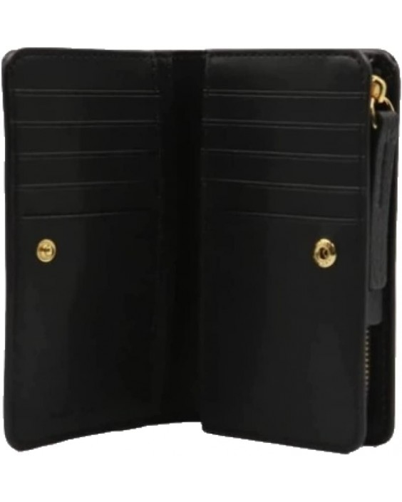 Marc Jacobs M0013051 Black With Gold Hardware Empire City Compact Kožená