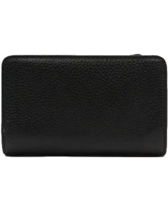 Marc Jacobs M0013051 Black With Gold Hardware Empire City Compact Kožená