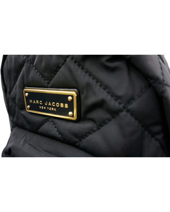 Kabelka Marc Jacobs M0016679 Black/Gold Hardware Quilted Nylon Mini Backpack