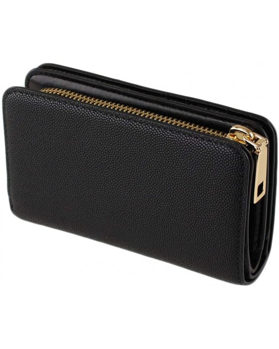 Marc Jacobs M0016990 Black Saffiano Kožená With Gold Hardware Medium Bifold