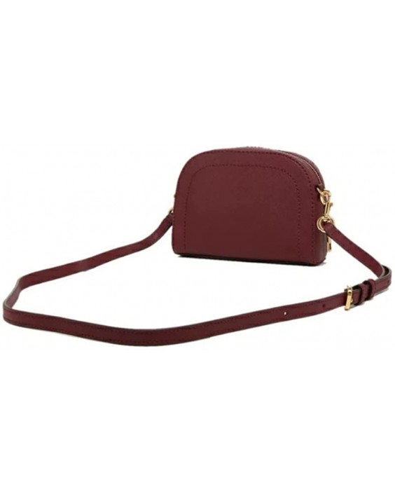 Kabelka Marc Jacobs M0011341-602 Sultry Red Kožená Playback Crossbody