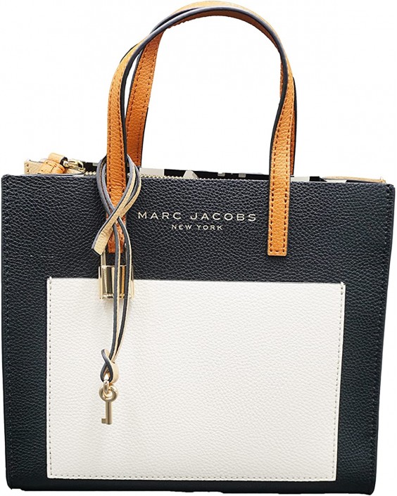 Kabelka Marc Jacobs M0016132 Smoked Almond/Gold Hardware Grind Colorblocked Mini Tote