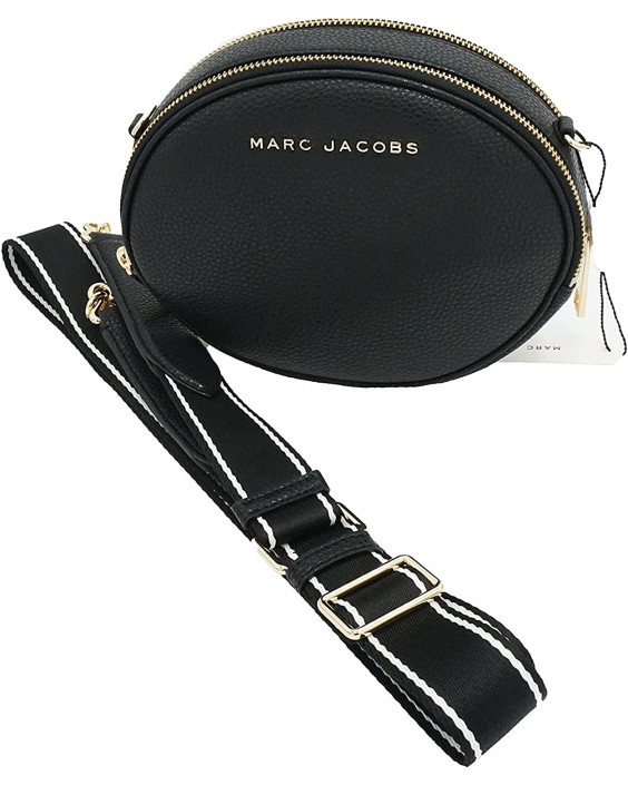 Kabelka Marc Jacobs M0016411 Gold Hardware Black Kožená Crossbody