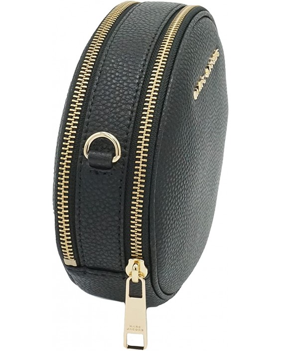 Kabelka Marc Jacobs M0016411 Gold Hardware Black Kožená Crossbody