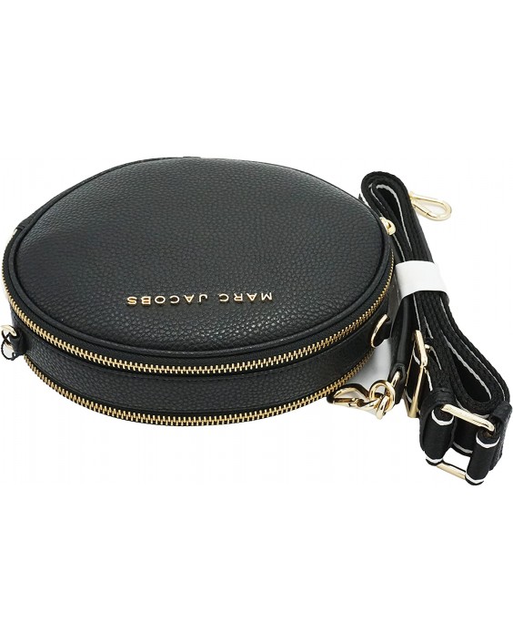 Kabelka Marc Jacobs M0016411 Gold Hardware Black Kožená Crossbody