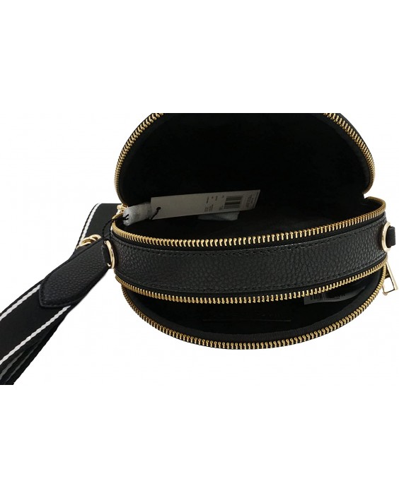 Kabelka Marc Jacobs M0016411 Gold Hardware Black Kožená Crossbody