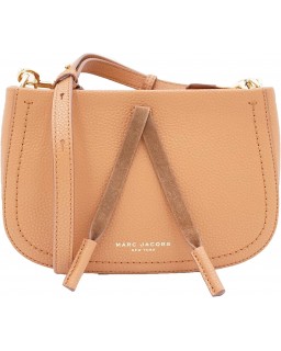 Kabelka Marc Jacobs H103L01SP21 Smoked Almond Maverick Tassel Kožená Crossbody Saddle