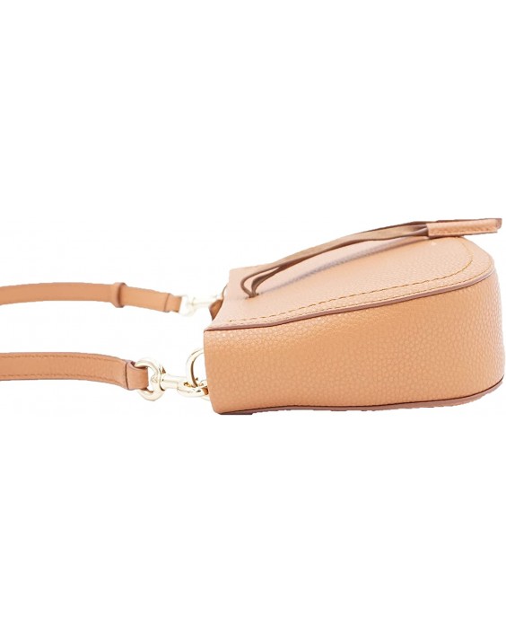 Kabelka Marc Jacobs H103L01SP21 Smoked Almond Maverick Tassel Kožená Crossbody Saddle