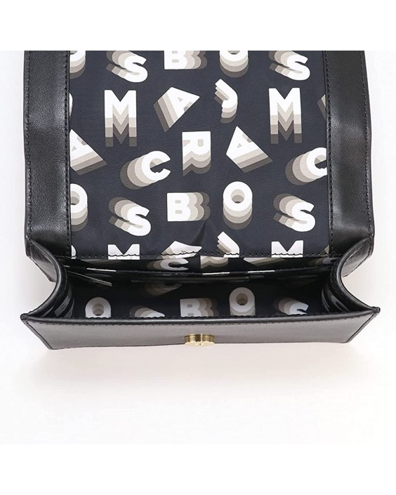 Kabelka Marc Jacobs M0015908 Black Gold Hardware Small Kožená Crossbody