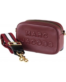 Kabelka Marc Jacobs M0014465 Sultry Red With Gold Hardware Flash Collection Kožená Crossbody