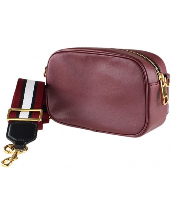 Kabelka Marc Jacobs M0014465 Sultry Red With Gold Hardware Flash Collection Kožená Crossbody