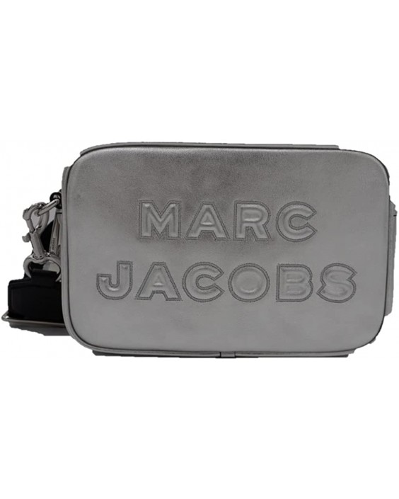 Kabelka Marc Jacobs M0014465 Silver Color With Silver Hardware Flash Collection Kožená Crossbody