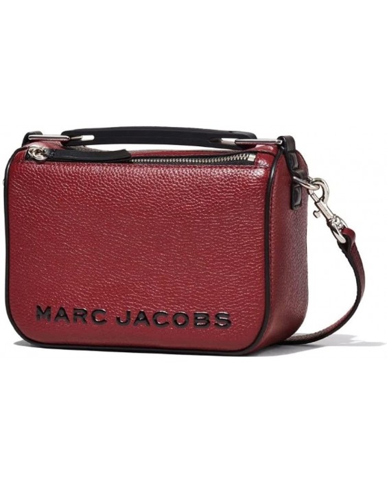 Kabelka Marc Jacobs The Softbox 20 Vachetta Red With Silver Hardware Pebbled Kožená dámské