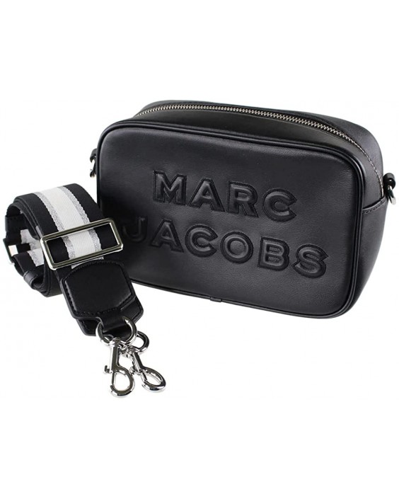 Kabelka Marc Jacobs M0014465 Black/Silver Hardware Flash Kožená Crossbody