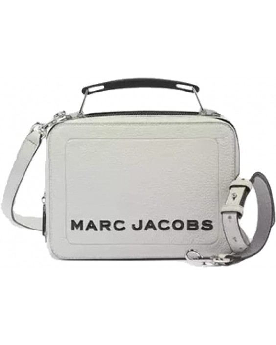 Kabelka Marc Jacobs H137L01FA21 Swedish Grey With Silver Tone Hardware The Textured Box 23 Crossbody