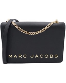 Kabelka Marc Jacobs M0015908 Black Gold Hardware Medium Kožená Crossbody