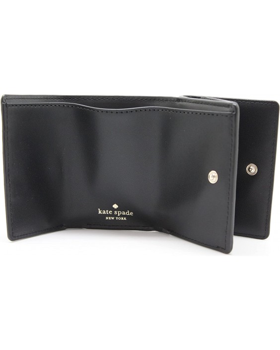 Kate Spade New York Staci micro Tri Fold Black