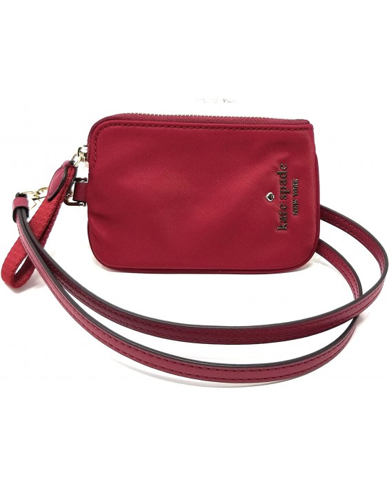 Kabelka Kate Spade Chelsea Cardcase Lanyard (Cranberry)