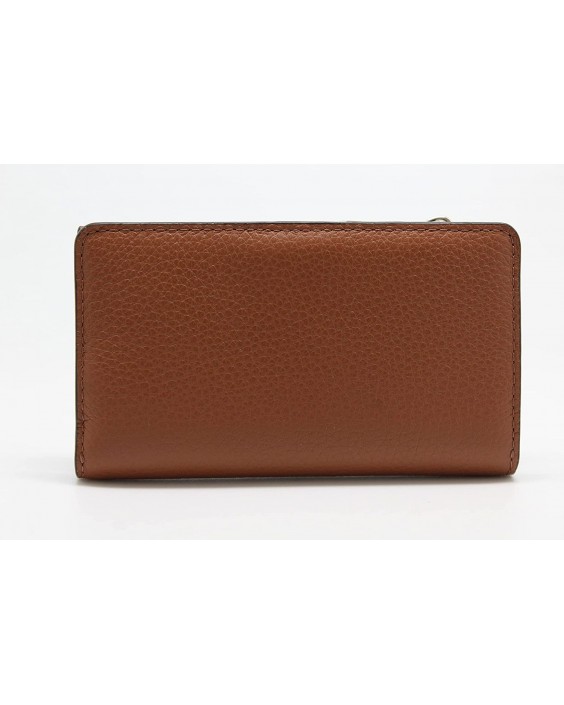 Kate Spade New York Leila Small Slim Bifold Warm Gingerbread