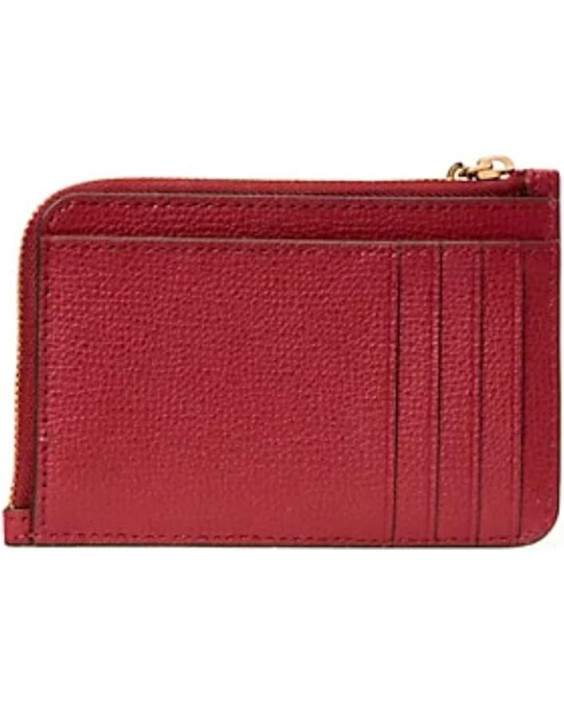 Kate Spade New York Darcy Medium L-Zip Cardholder Card In BlackBerry Preserve