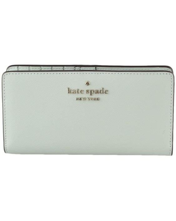 Kate Spade New York Staci Large Slim Bifold In Crystal Blue