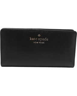 Kate Spade New York Staci Large Slim Bifold Black