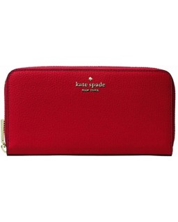 Kate Spade New York Leila Large Continental In Red Currant