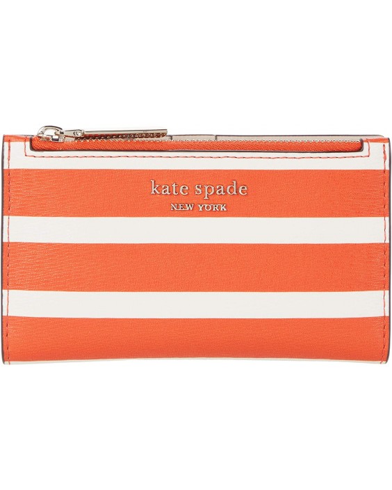 Kate Spade New York Spencer Stripe Small Slim Bifold