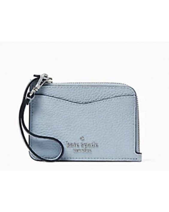 Kabelka Kate Spade New York Leila Kožená Card Holder Wristlet, Ocean Fog