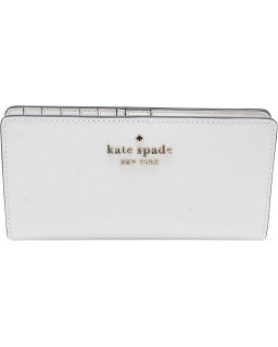 Kate Spade New York Staci Large Slim Bifold (Parchment)