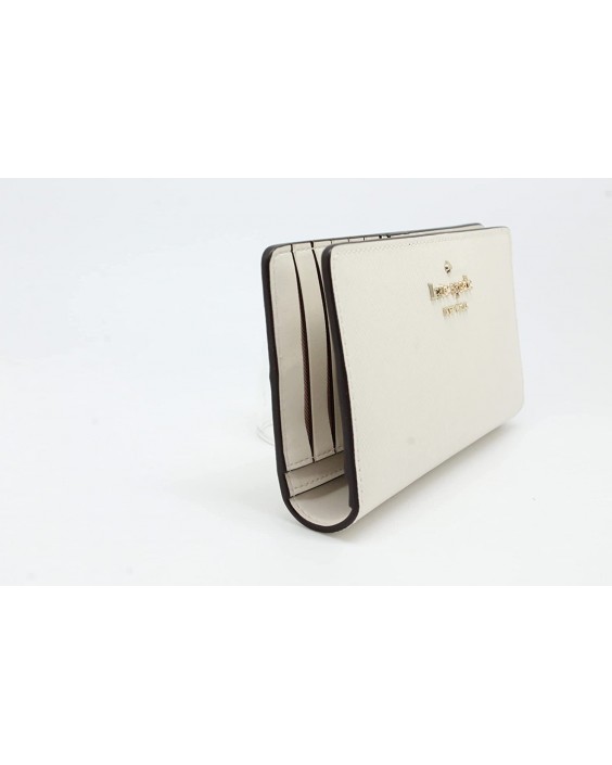 Kate Spade New York Staci Large Slim Bifold (Parchment)