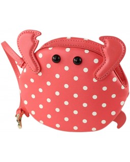 Kabelka Kate Spade New York Shelly Crab Wristlet (Peach Melba Polka Dot)