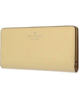 Kate Spade New York Dana Large Slim Bifold Kožená (Butter)