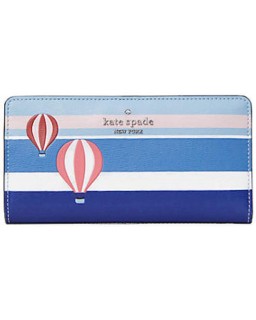 Kate Spade New York Hot Air Balloon Large Slim Bifold