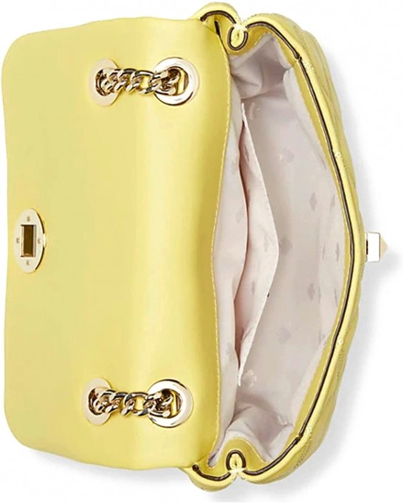 Kabelka Kate Spade crossbody purse Natalia small flap crossbody - frosty lime