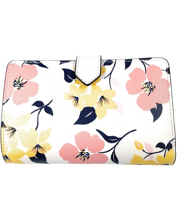 Kate Spade New York Staci Lily Blooms Medium Compact Bifold