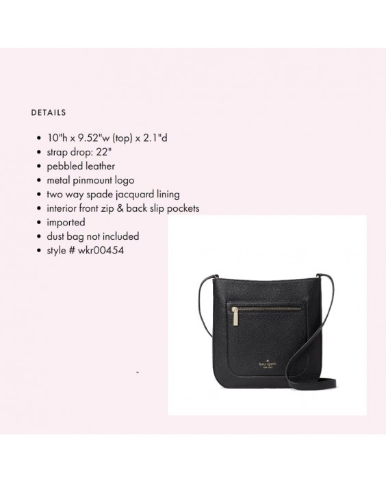 Kabelka kate spade crossbody Leila top zip purse dámské