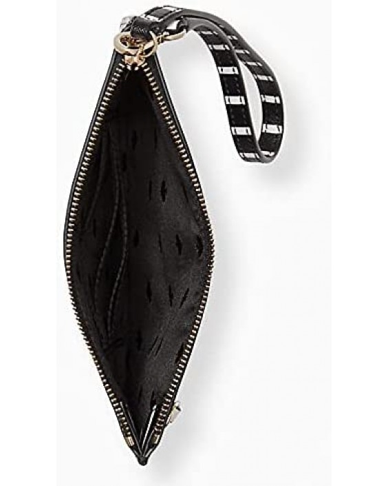 Kabelka Kate Spade New York Wristlet Shore Street Lauren Stripe Tinie, Black Stripe