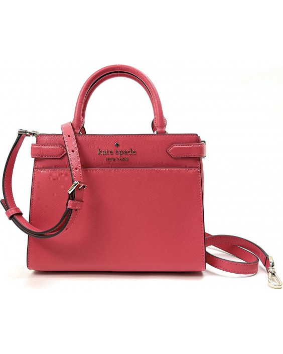 Kabelka Kate Spade New York Staci Small Saffiano Kožená Satchel